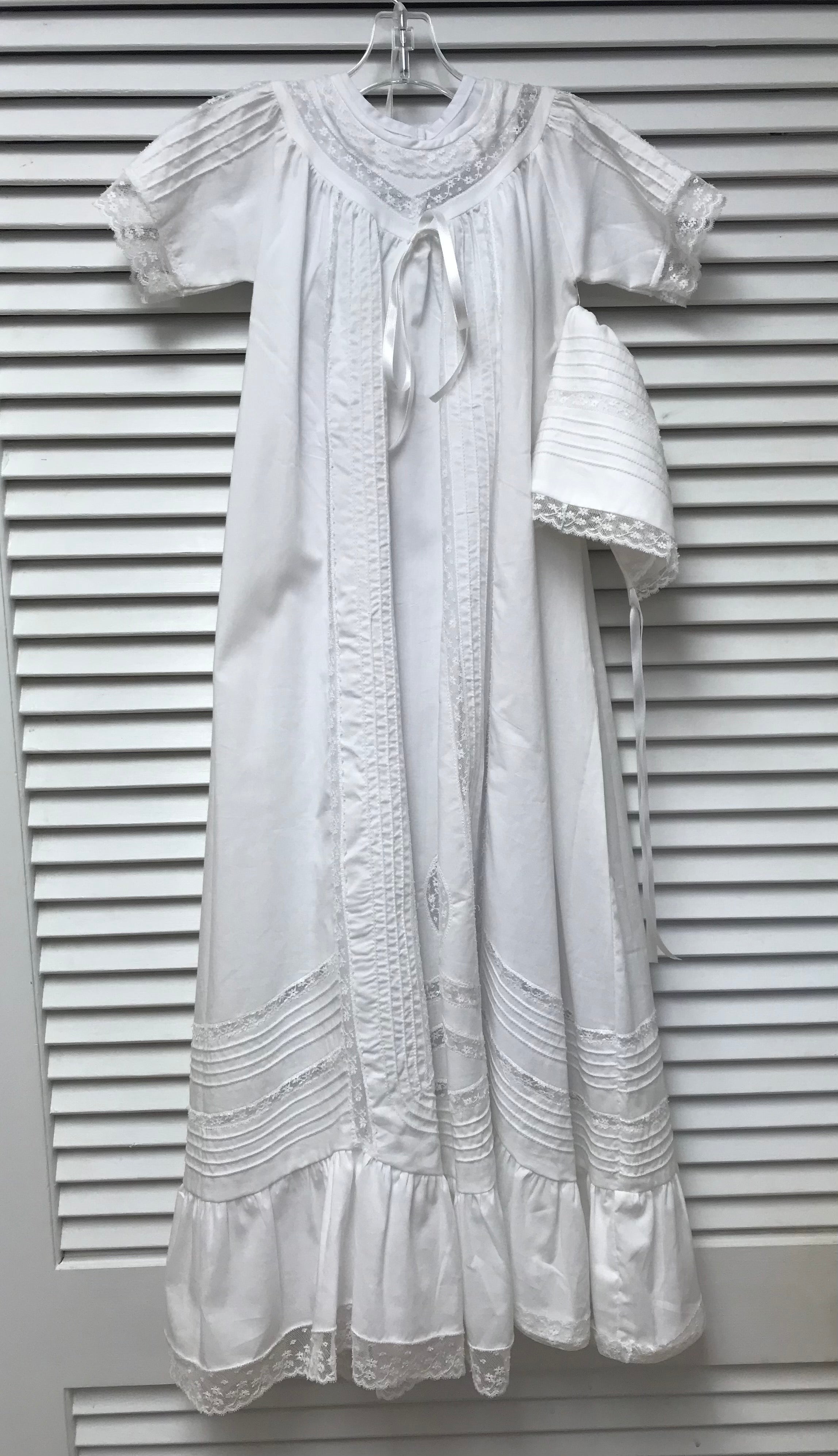 Boy's Cotton Sateen Bishop's Baptism Gown